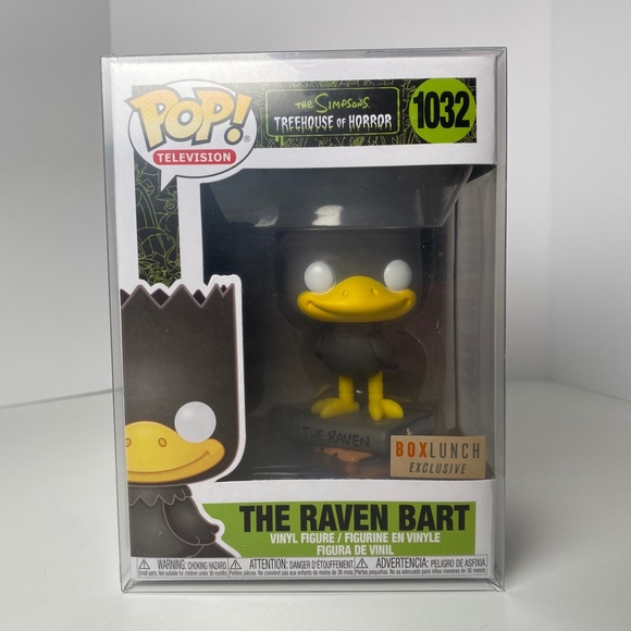 Funko POP! Simpsons Treehouse of Horror - The Raven Bart #1032 - Picture 2 of 5